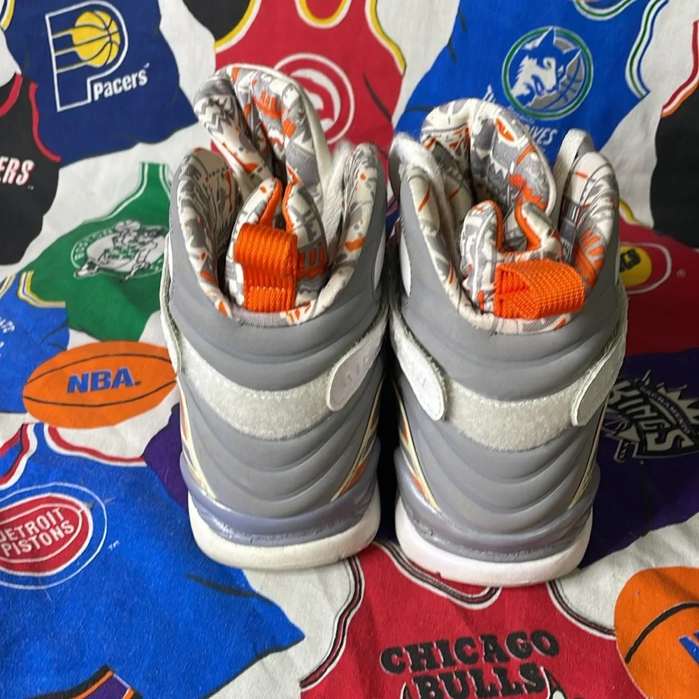 Jordan Retro 8 Orange Blaze - Picture 4 of 7